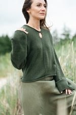 Cashmere and Wool short Sweater