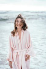 100% Cashmere Bathrobe/kimono with pockets