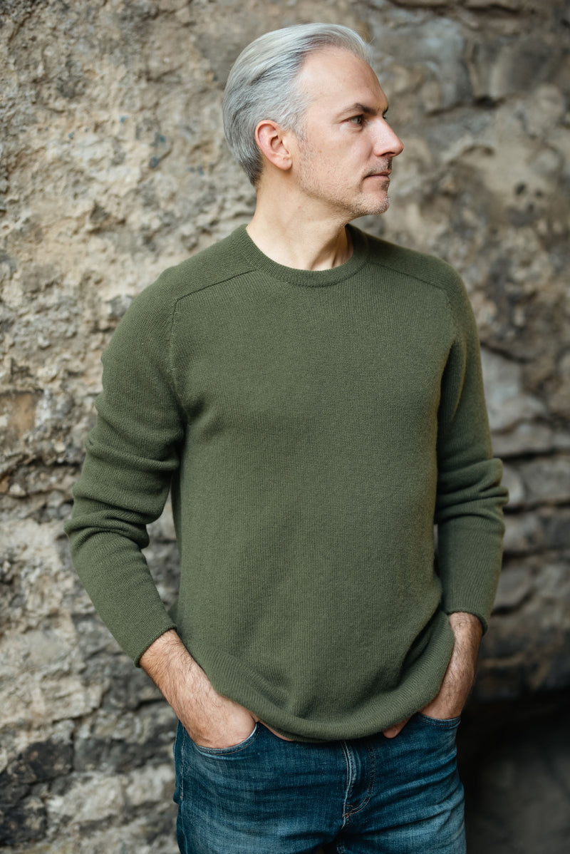 100% Cashmere Sweater for Men