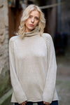 Cashmere and Wool Turtleneck Sweater