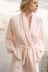 100% Cashmere Bathrobe/kimono with pockets