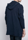 Long Hooded Cardigan for Men