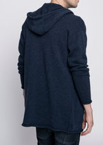 Long Hooded Cardigan for Men