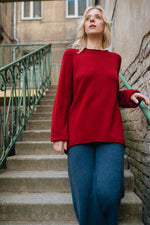 Cashmere and Wool Long Sweater