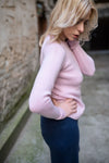 100% Cashmere Knitted Short Sweater