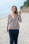 100% Cashmere Oversized knitted Sweater Cardigan
