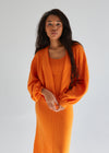 100% Cashmere Slip Dress and short Cardigan set