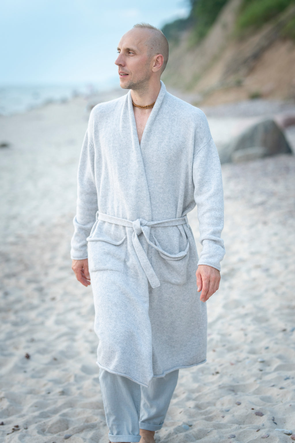 Long Robe Cardigan for Men