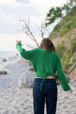 100% Cashmere and Silk Wrap Cardigan