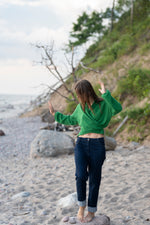 100% Cashmere and Silk Wrap Cardigan