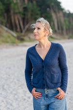 100% Cashmere Oversized knitted Sweater Cardigan