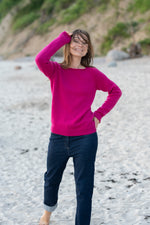 100% Cashmere Knitted Short Sweater