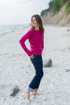 100% Cashmere Knitted Short Sweater