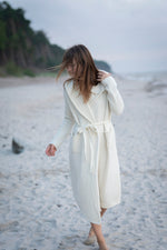 Hooded Long Cardigan with Pockets