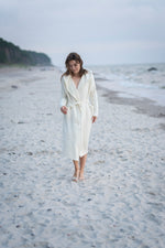 Hooded Long Cardigan with Pockets