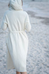 Hooded Long Cardigan with Pockets