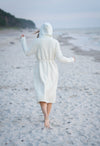 Hooded Long Cardigan with Pockets