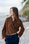 100% Cashmere Wrap Cardigan