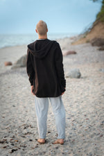 Long Hooded Cardigan for Men