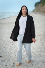 Long Hooded Cardigan for Men
