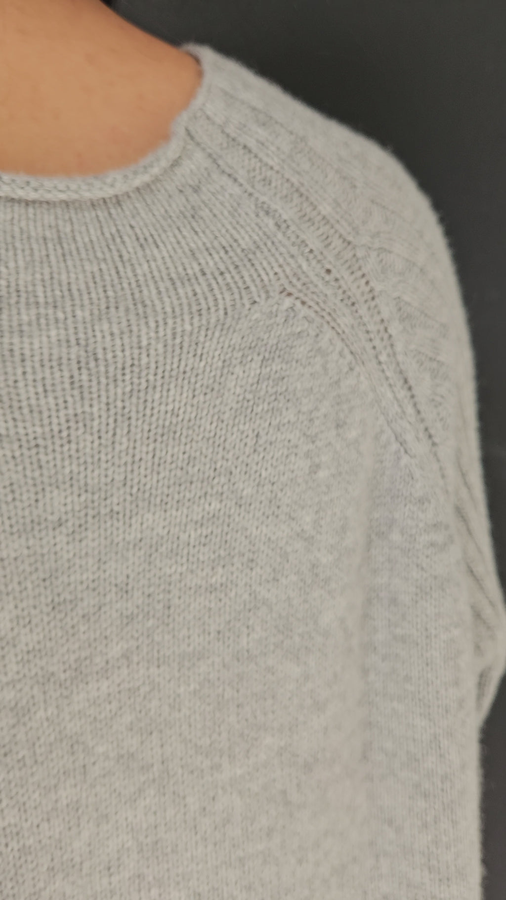 Cashmere and Wool Long Dress for Woman