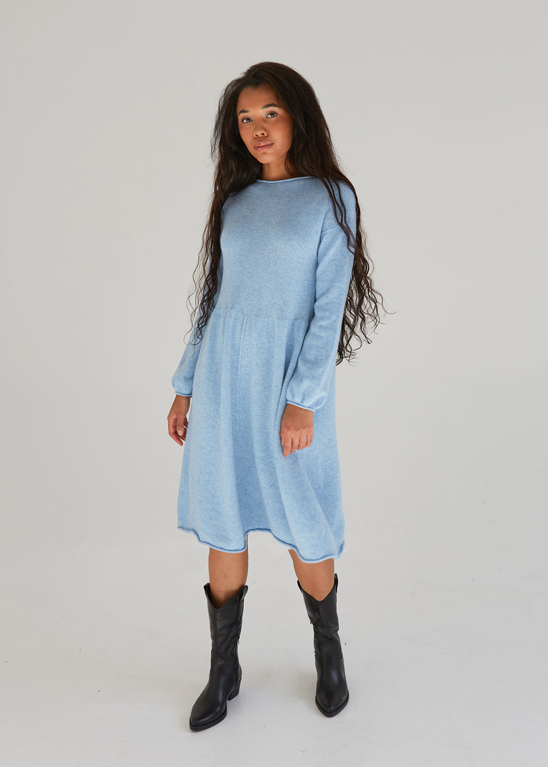 100% Cashmere Midi Dress
