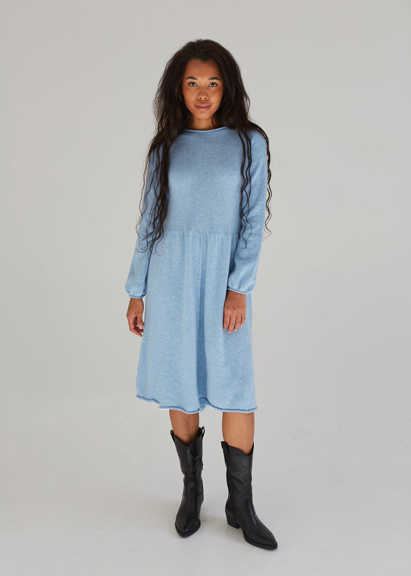 100% Cashmere Midi Dress