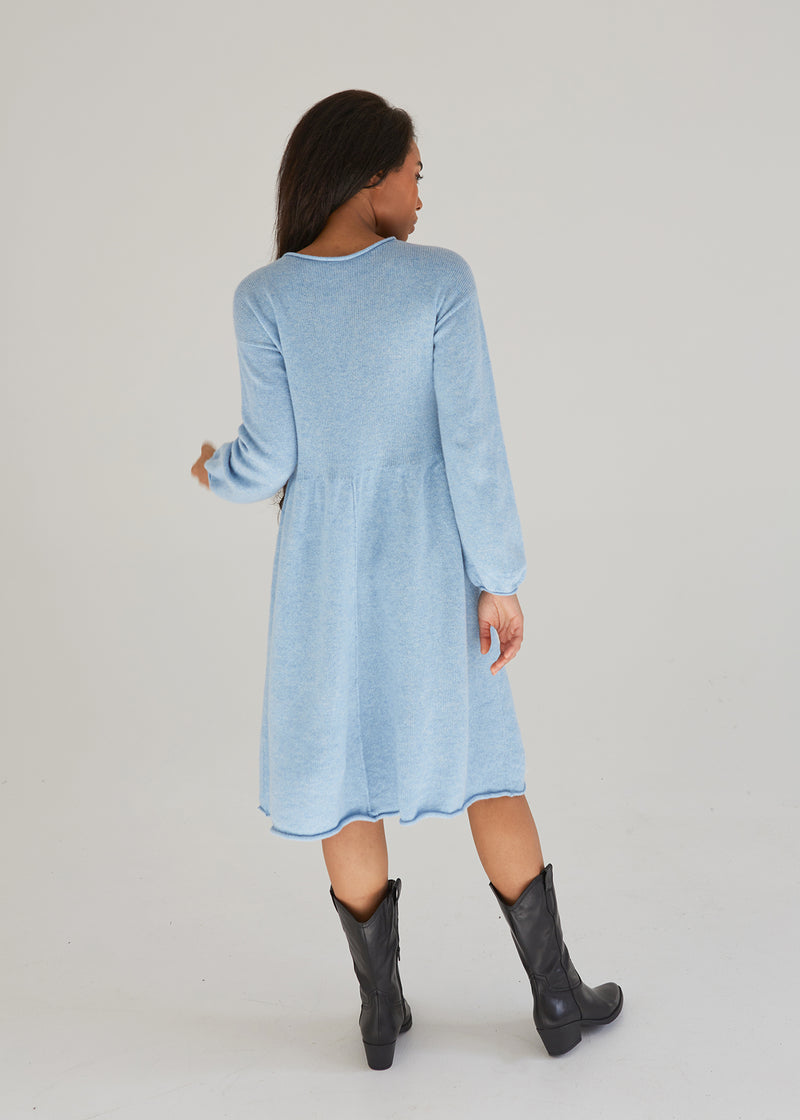 100% Cashmere Midi Dress