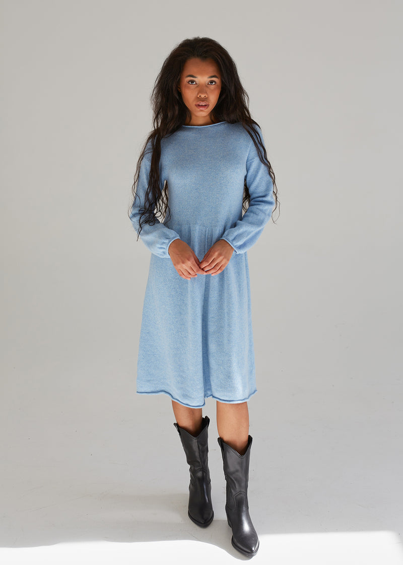 100% Cashmere Midi Dress