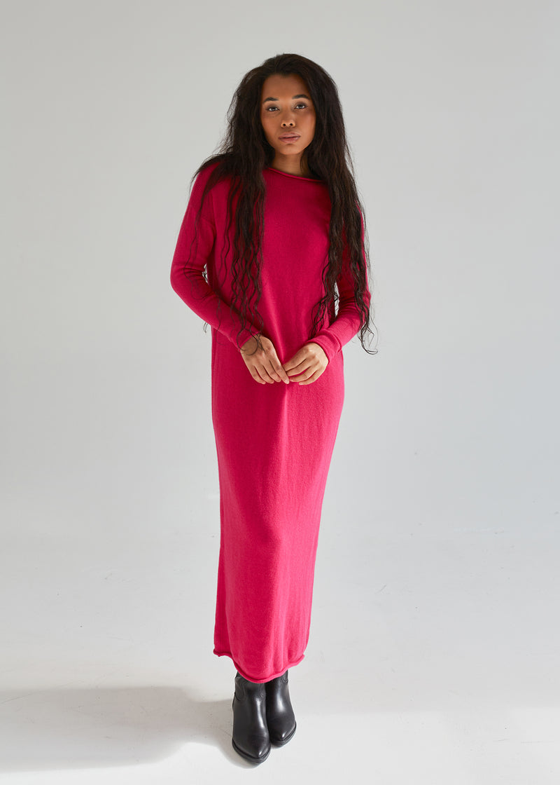 100% Cashmere Long Dress