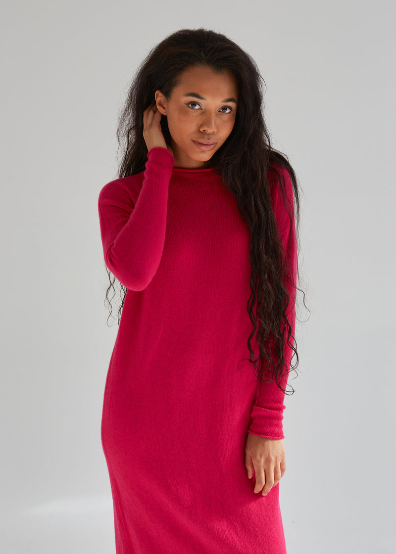 100% Cashmere Long Dress