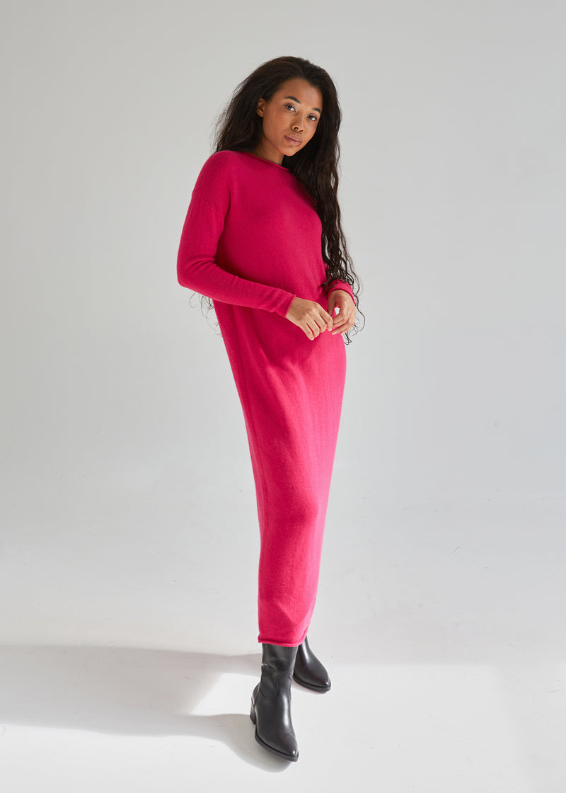 100% Cashmere Long Dress