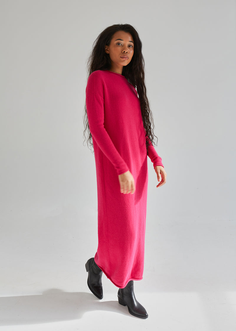 100% Cashmere Long Dress