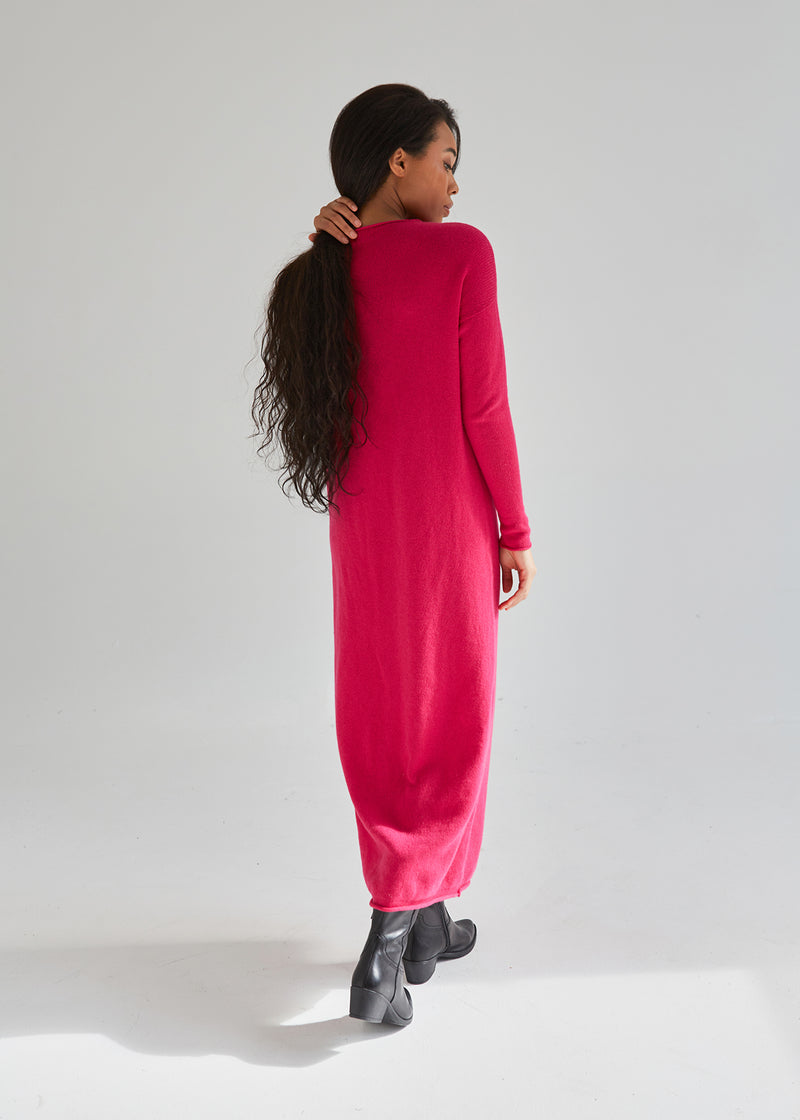 100% Cashmere Long Dress