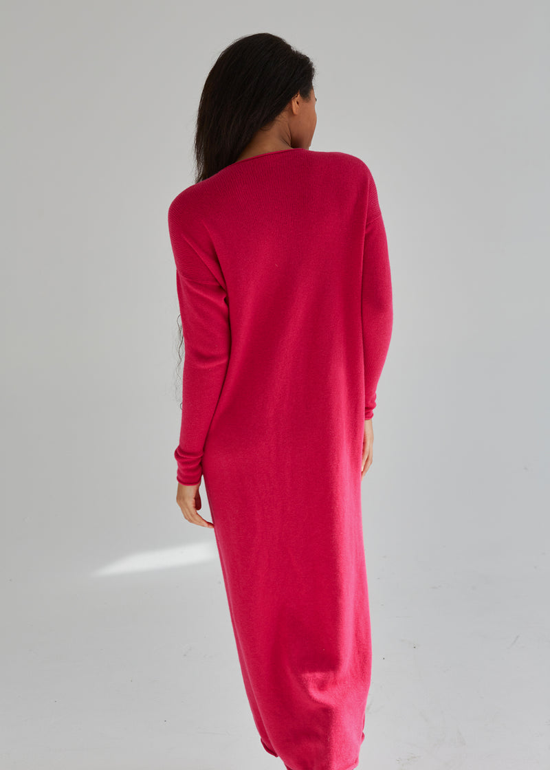 100% Cashmere Long Dress