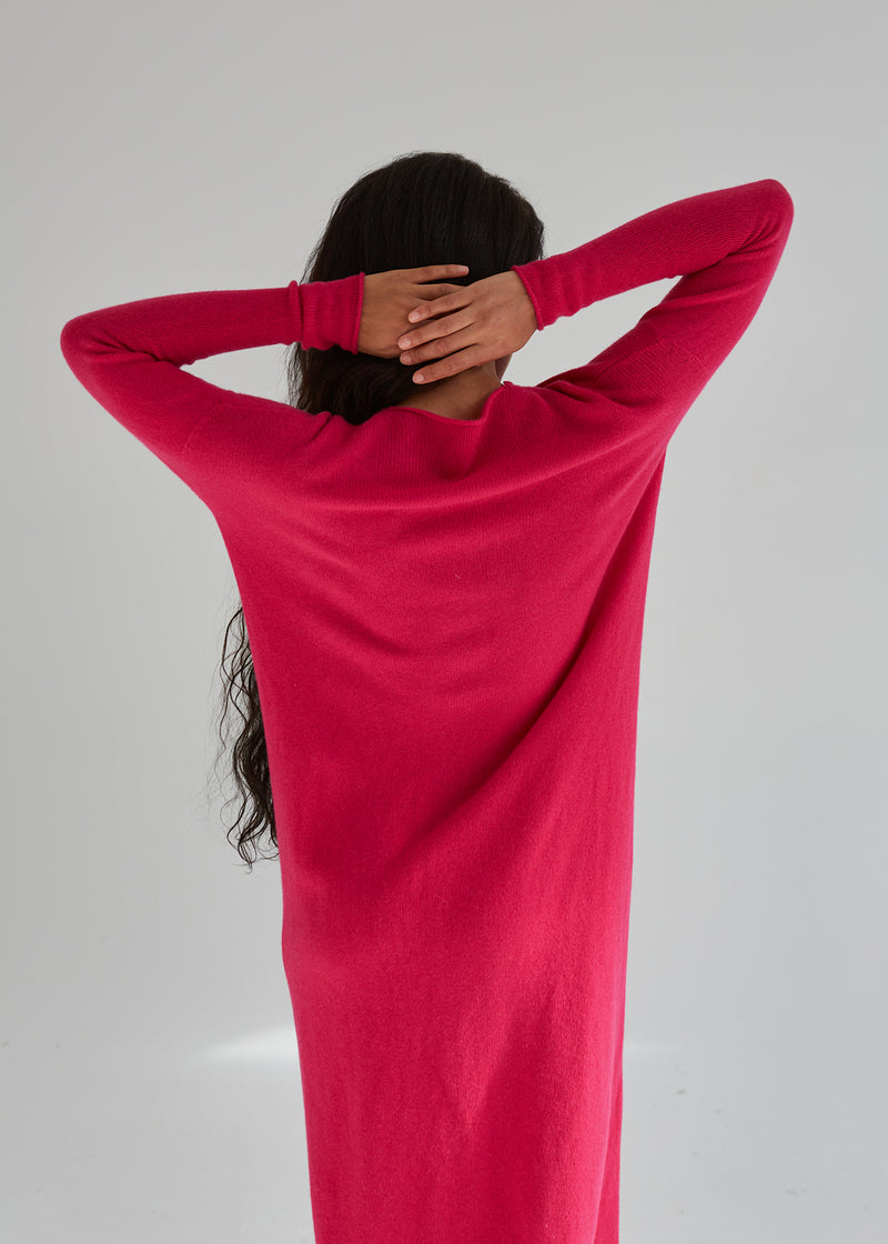 100% Cashmere Long Dress