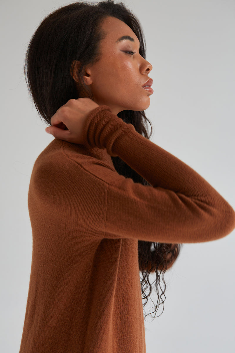 100% Cashmere Long Dress