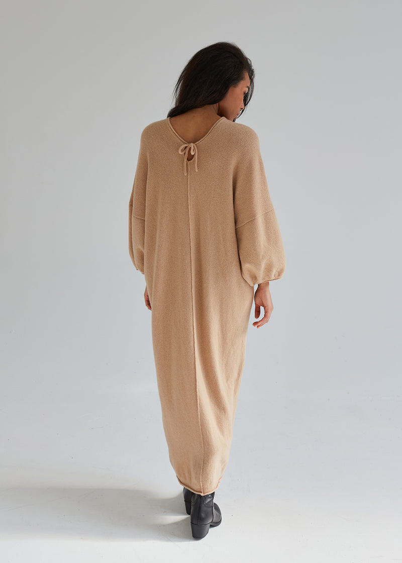 100% Cashmere Long Dress