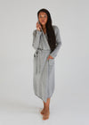 Hooded Long Cardigan with Pockets