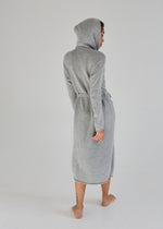 Hooded Long Cardigan with Pockets