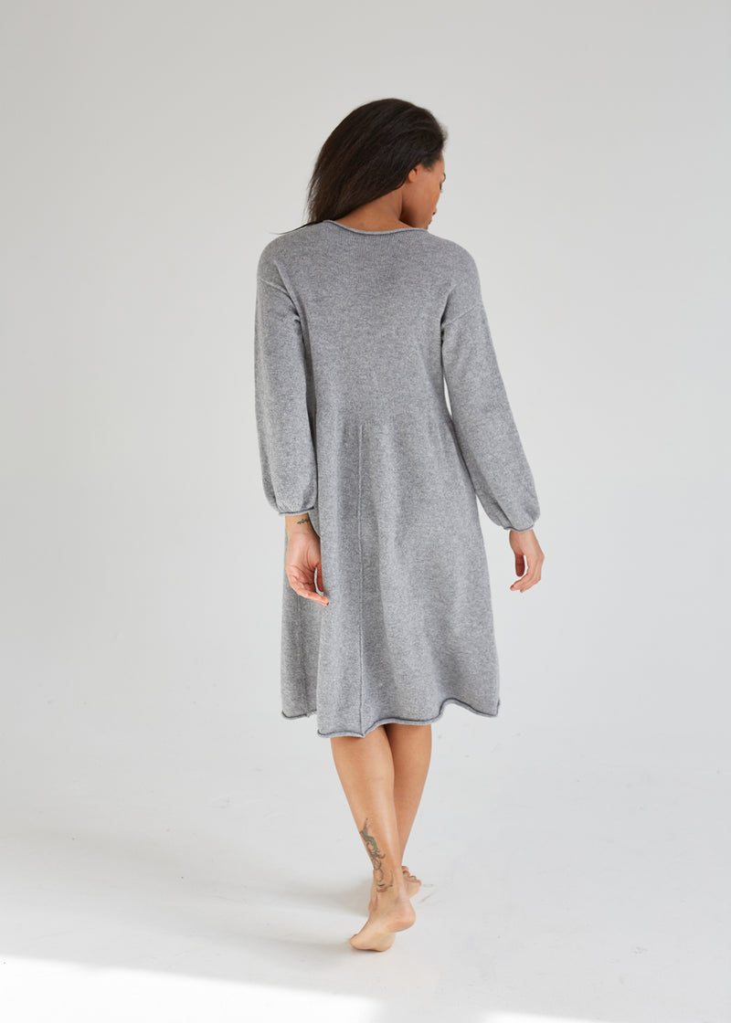 100% Cashmere Midi Dress