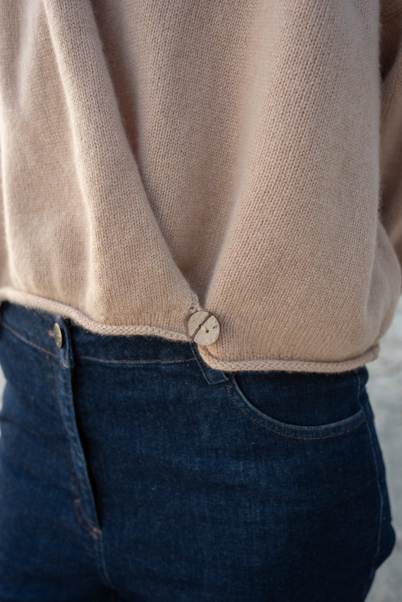 100% Cashmere Wrap Cardigan