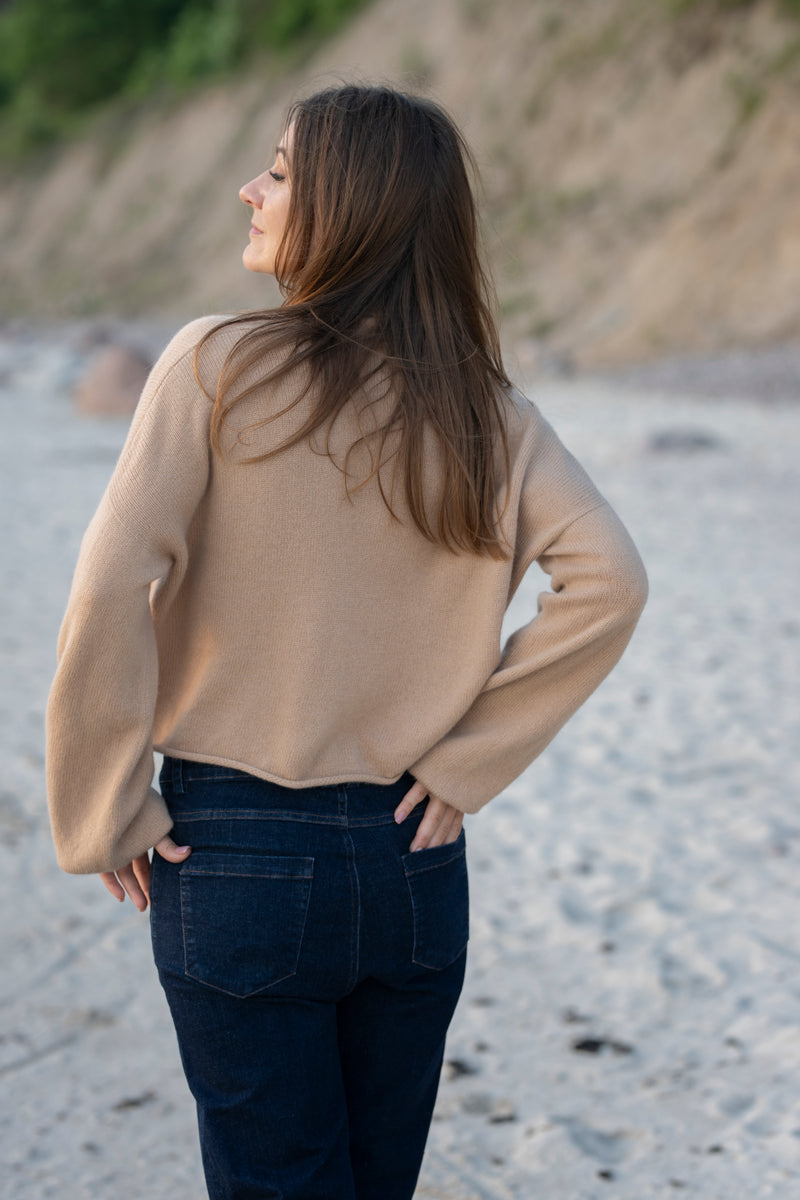 100% Cashmere Wrap Cardigan