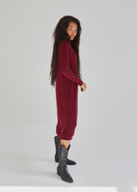 100% Cashmere Long Turtleneck Dress