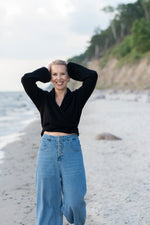 100% Cashmere Wrap Cardigan