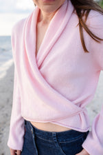 100% Cashmere Wrap Cardigan