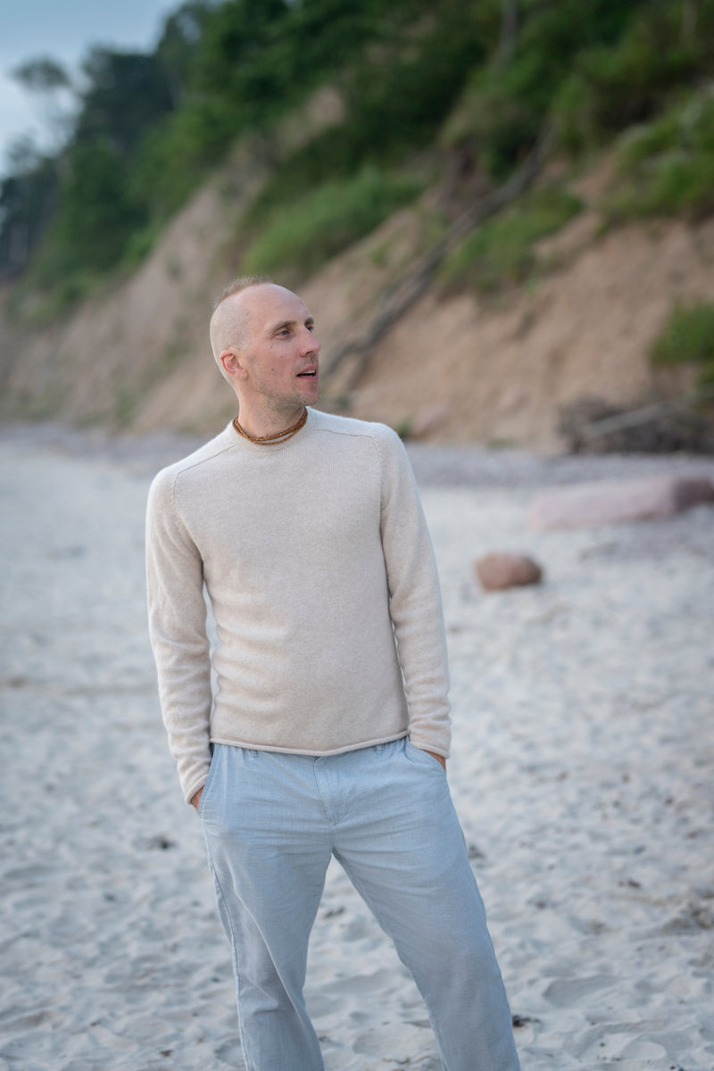 100% Cashmere Sweater for Men