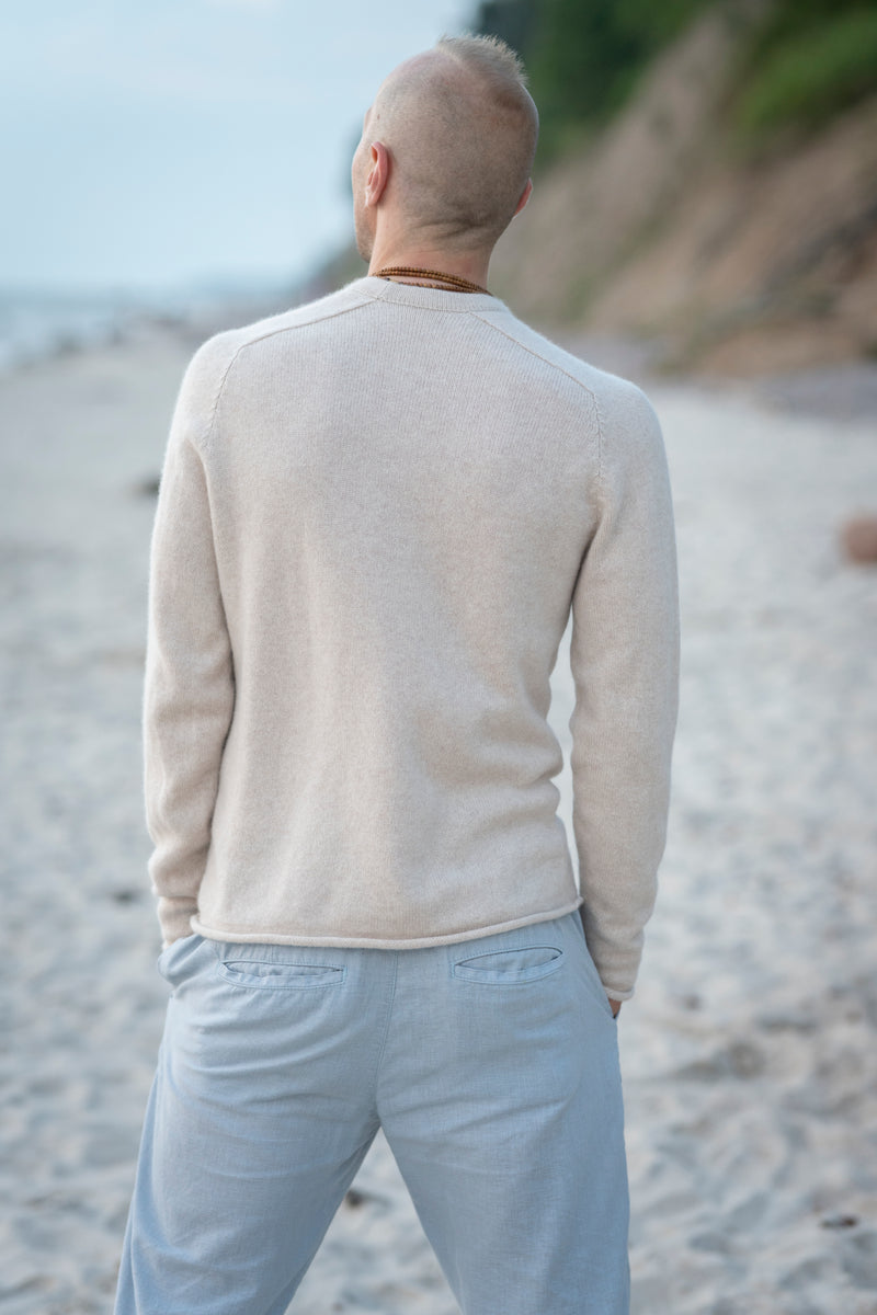 100% Cashmere Sweater for Men