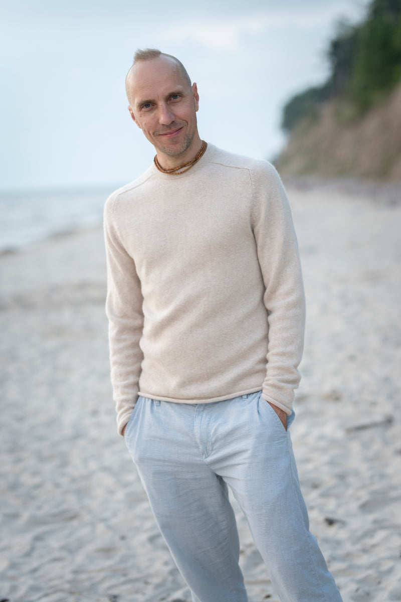 100% Cashmere Sweater for Men