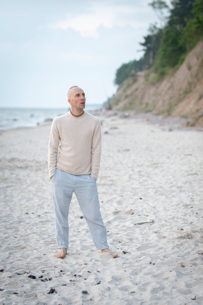 100% Cashmere Sweater for Men
